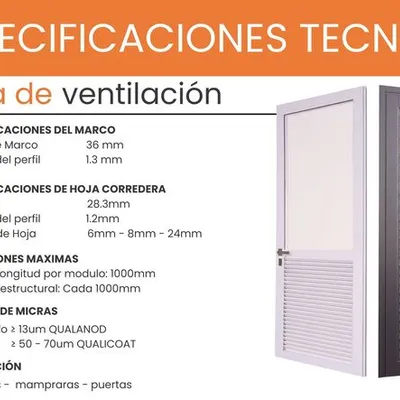 Lama de Ventilación 6
